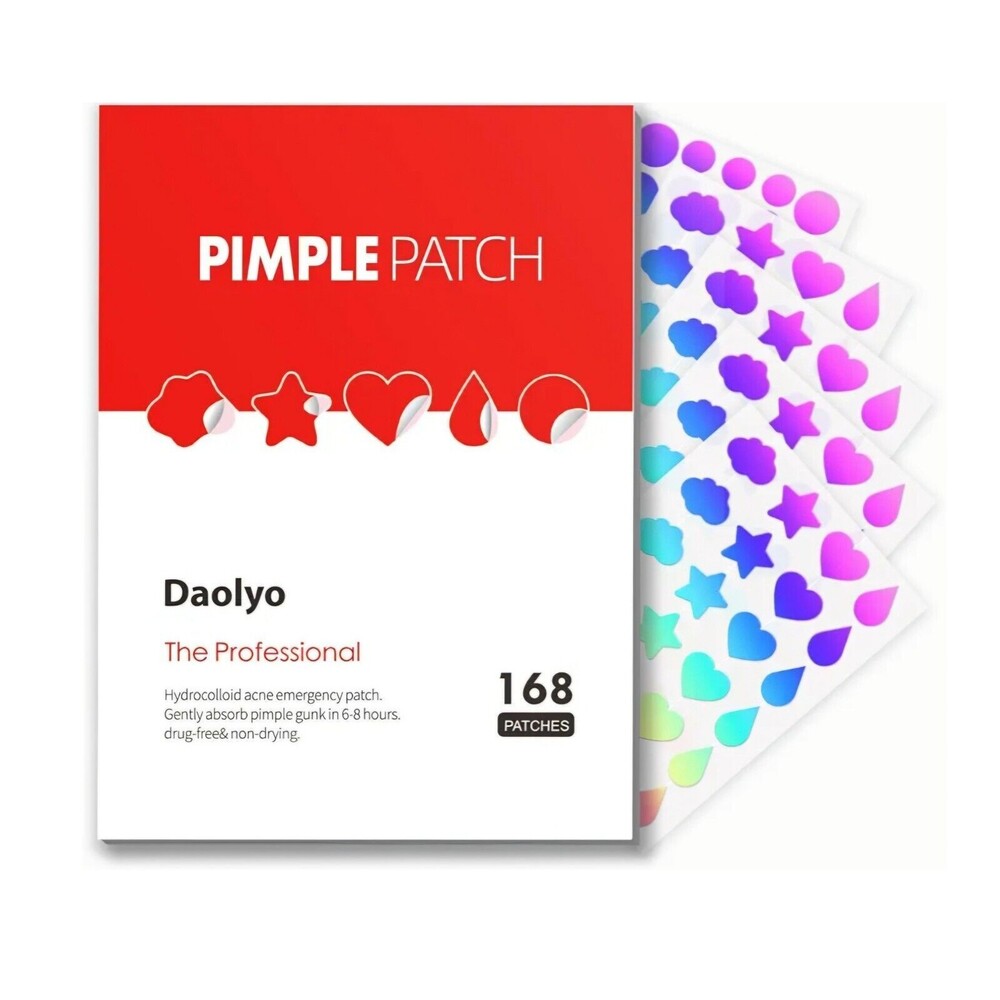 Pimple Patches for Face, Hydrocolloid Acne Patches, Cute Star Pimple Patches...